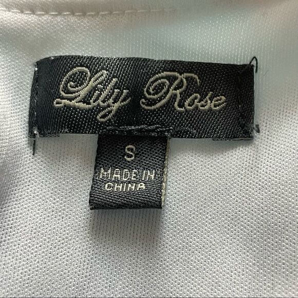 LILY ROSE pastel color, maxi dress with crochet accent neckline - Picture 3 of 8